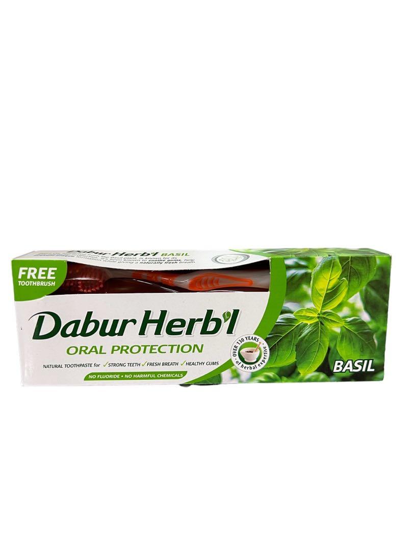 DABUR HERBAL TOOTHPASTE BASIL, Beauty & Personal Care, Oral Care on