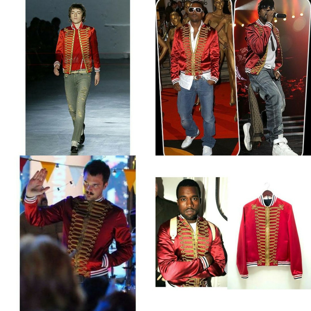Dior Homme Italy Napoleon Military Jacket Authentic Jaket Varsity