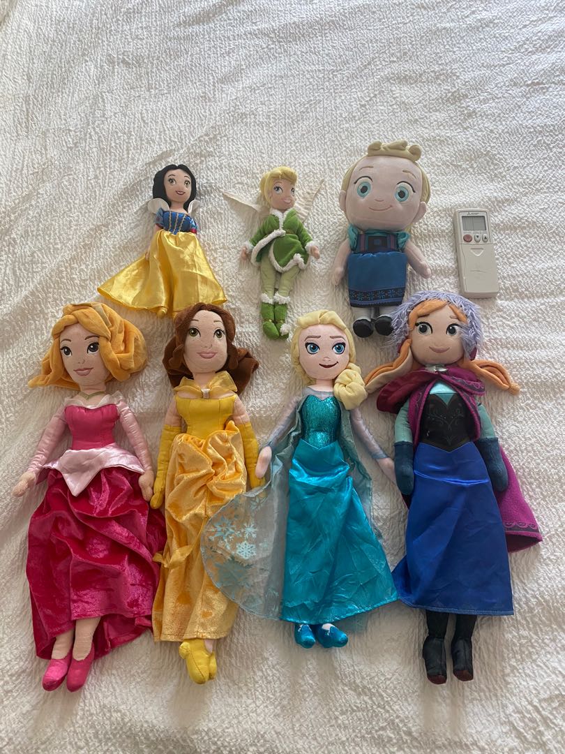Disney princess soft toys. Hobbies Toys Toys Games on Carousell