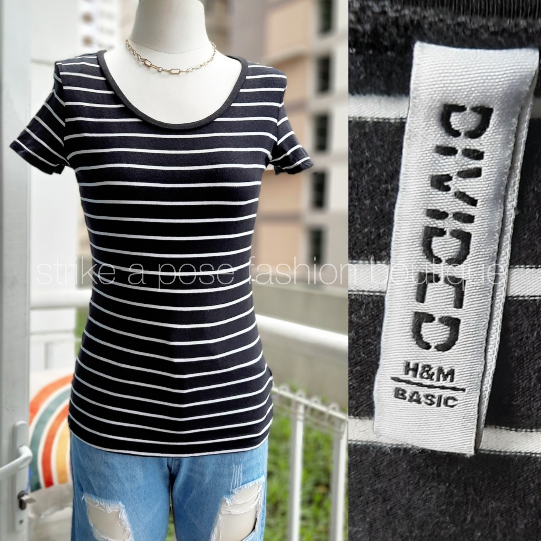 Divided by H\u0026M Striped Shirt, Women's 