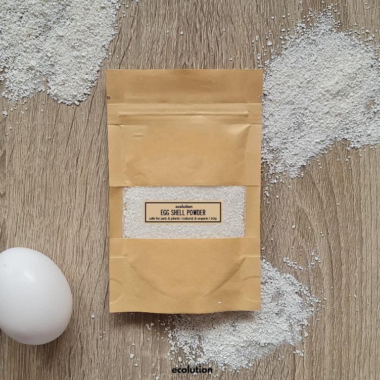Egg Shell Powder (Category: Homes & Other Pet Accessories) located in Manila. Submitted by ecolutionph (Listing ID 1160670102, Image 1). Description: - Supplement for pets (dogs, cats, etc) & plants - All natural and organic only - No chemicals, additives & artificial flavoring - Size: 50g - Packaging: kraft pouch Benefits: - great source of calcium & protein - helps strengthen bones & teeth - help weak, stiff or inflamed joints - improve joint, 