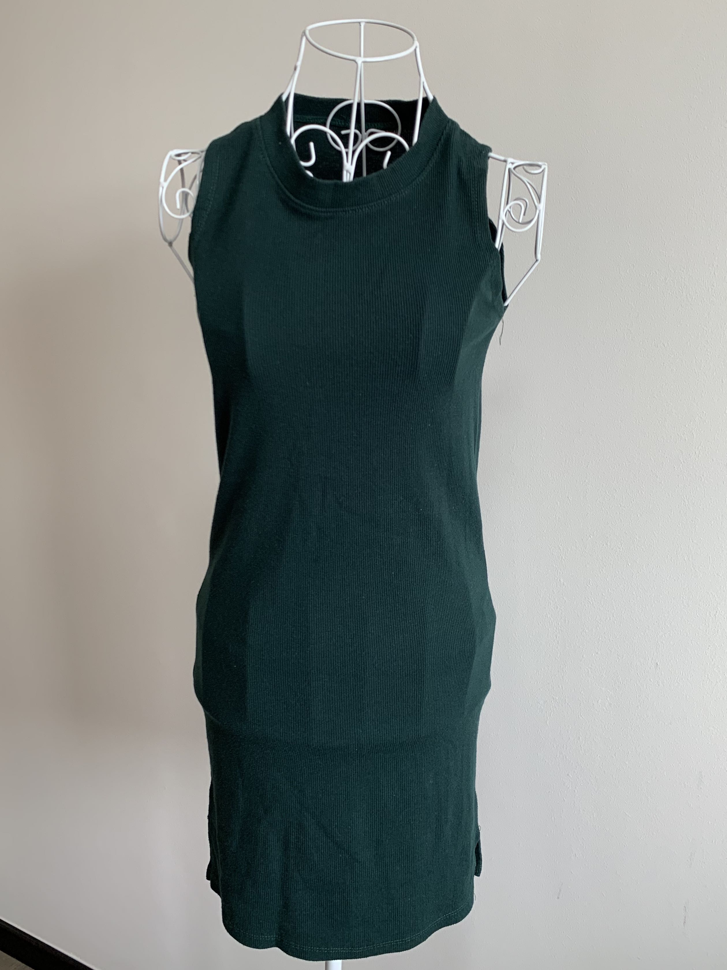 Emerald Green Bodycon Dress, Women's 