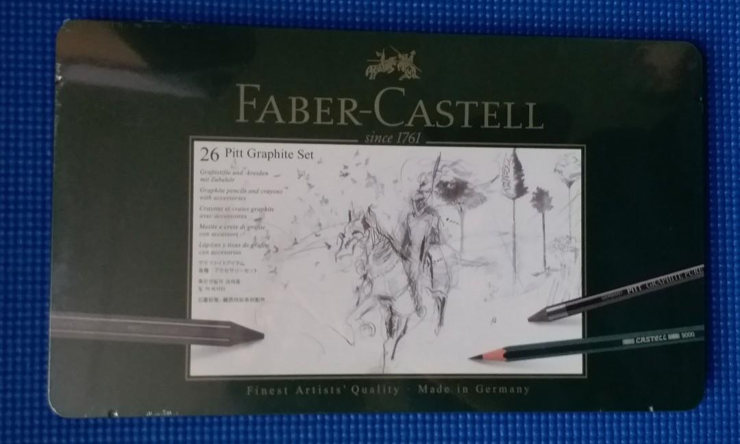 Faber-Castell Pitt Graphite Tin (Set of 26)
