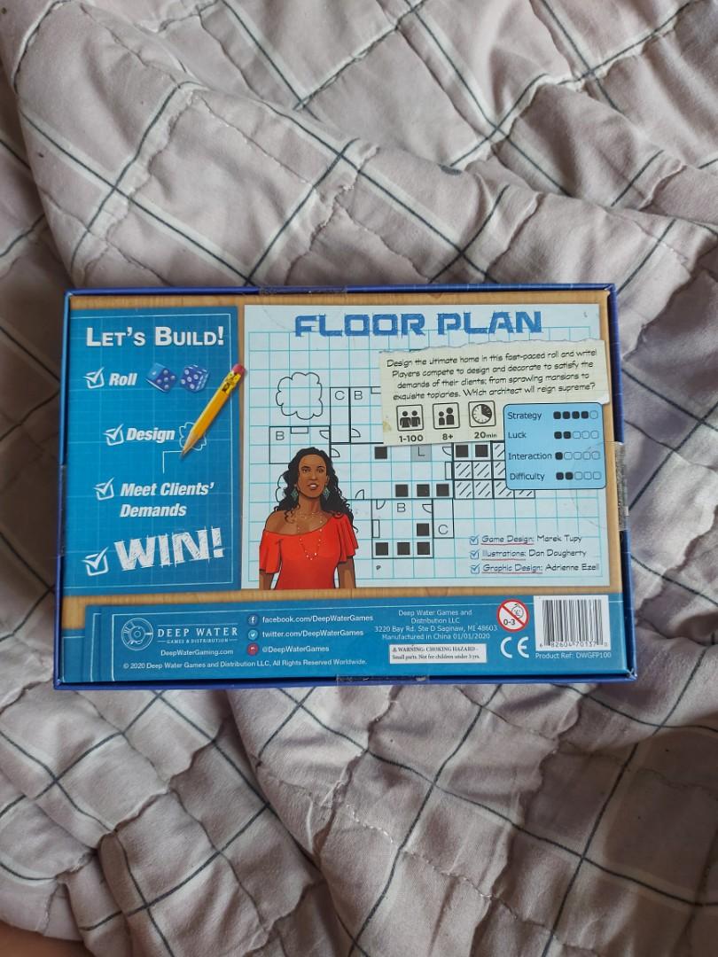 Floor Plan Board Games by Marek Tupy, Hobbies & Toys, Toys & Games on