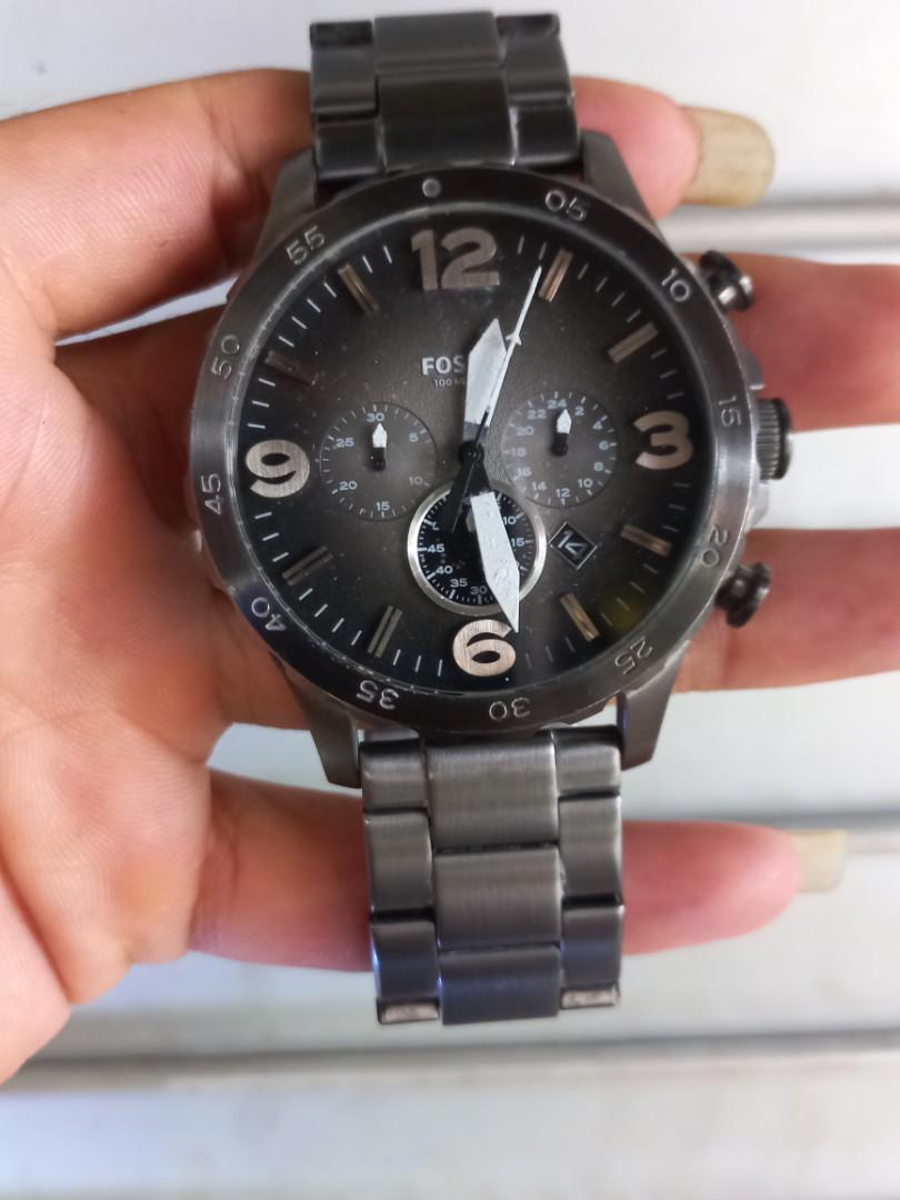 Fossil watch chronograph second 