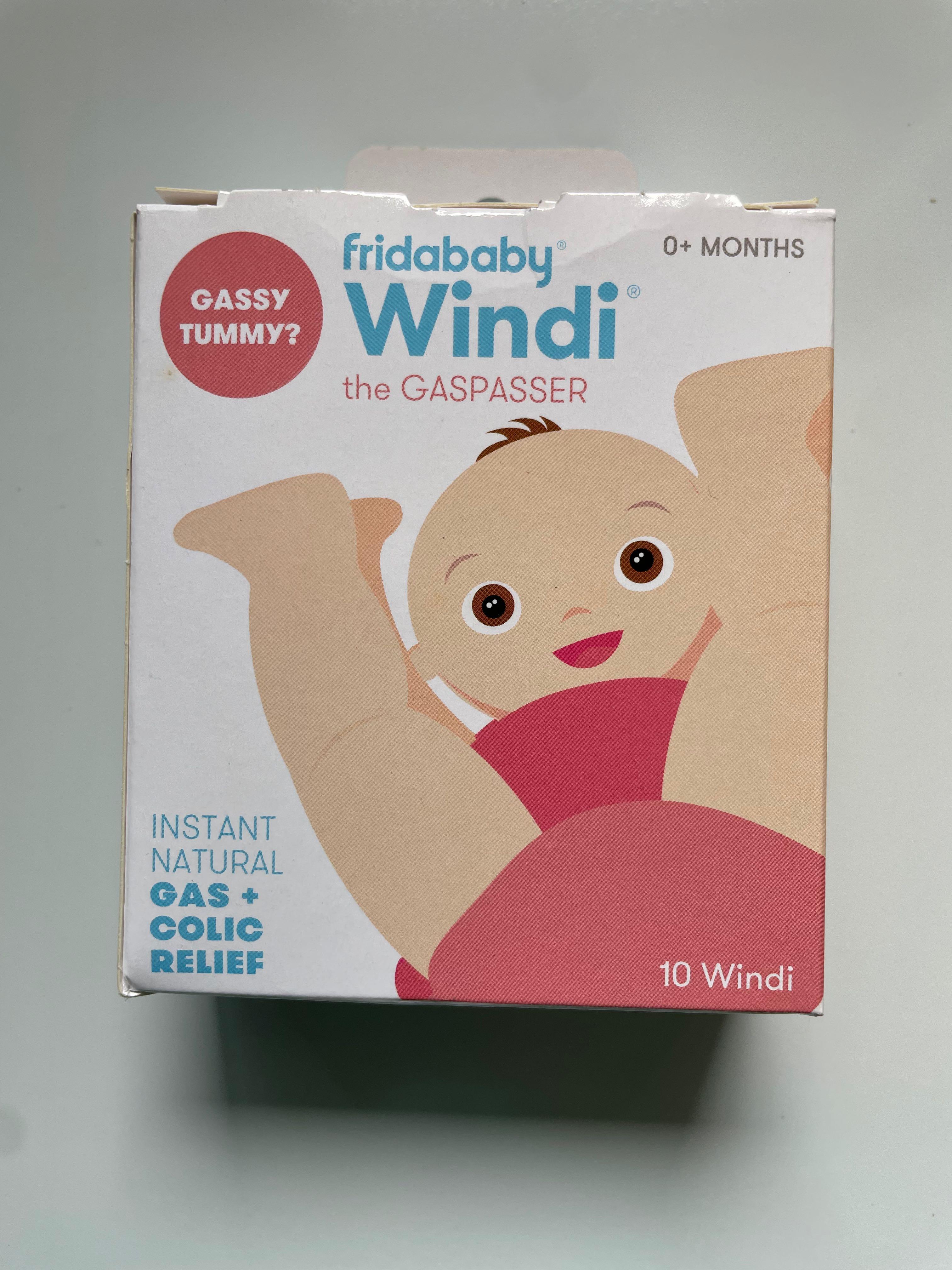 Fridababy Windi The Gaspasser (Gas and Colic Reliever for Babies) box