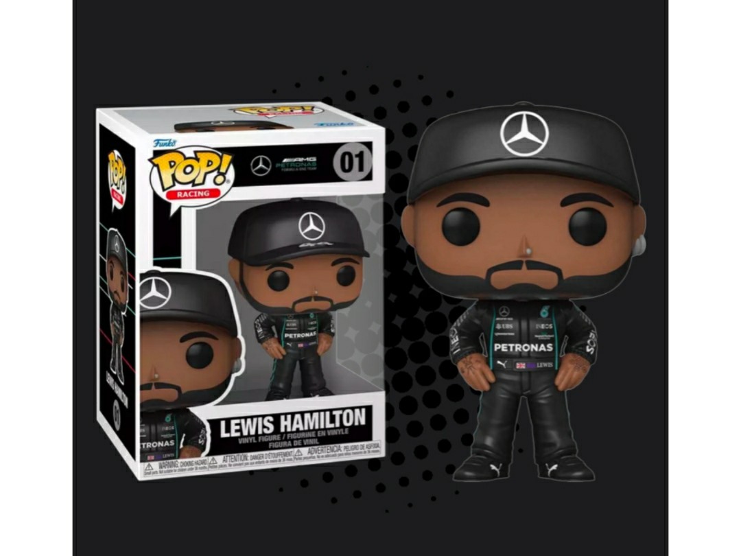 Funko Pop! Lewis Hamilton #01, Formula One Mercedes Petronas Team, F1  Racing 889698622202