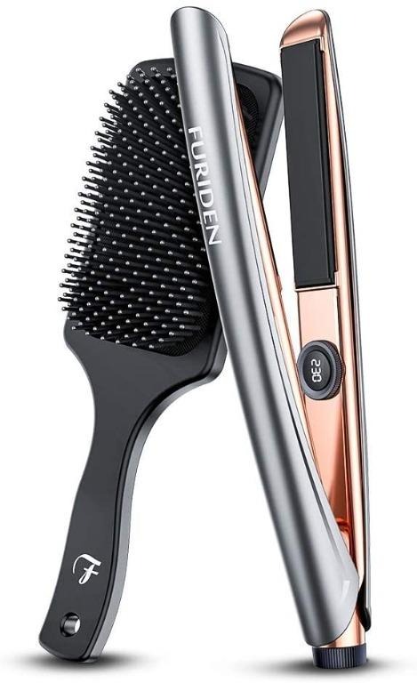 Furiden hair straightener brush sale