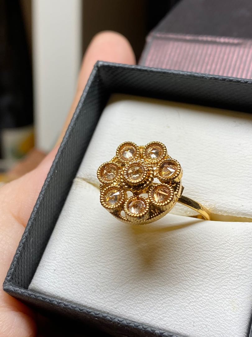Gold latest new arrivals design ring