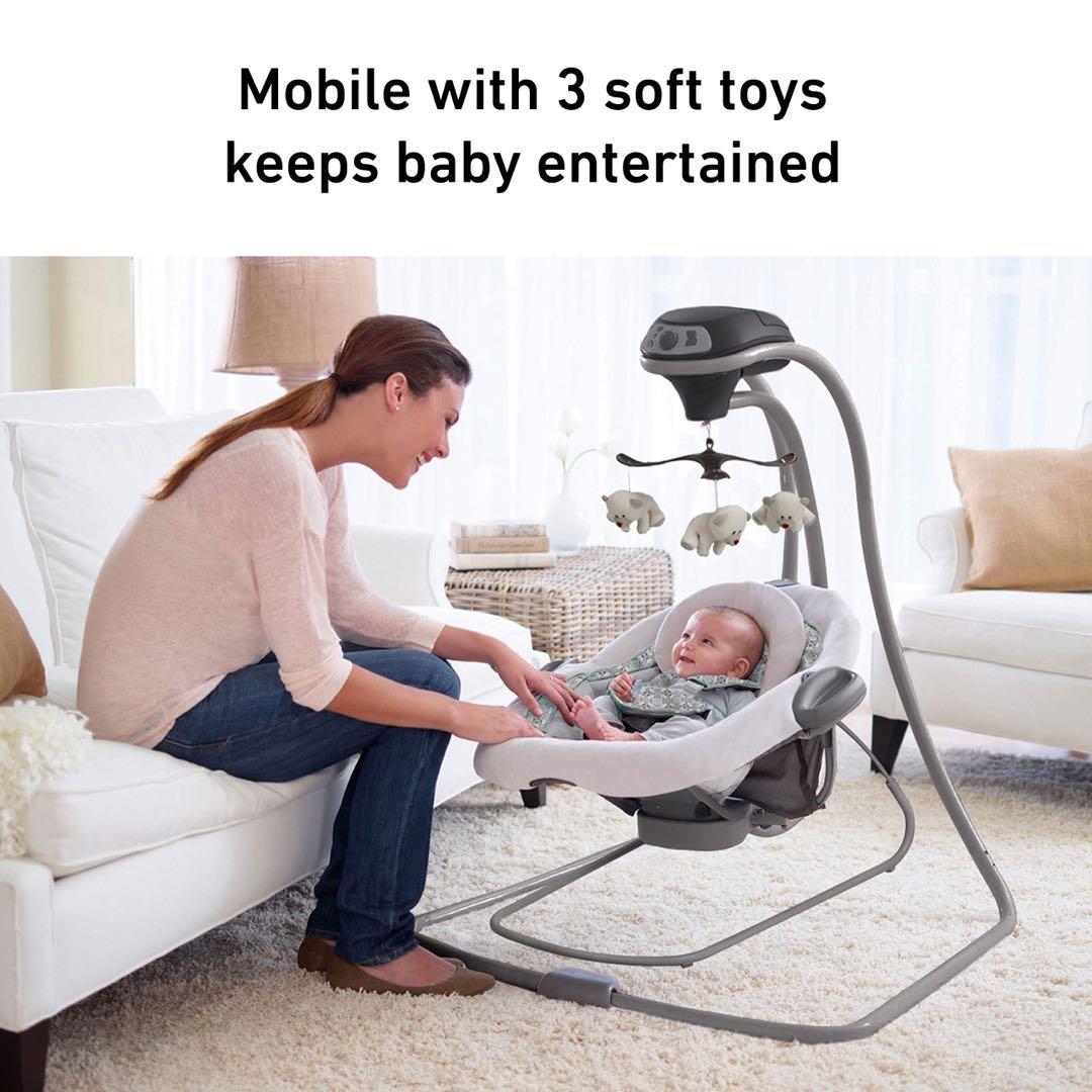 Graco DuetConnect LX Swing and Bouncer, Babies & Kids, Infant Playtime