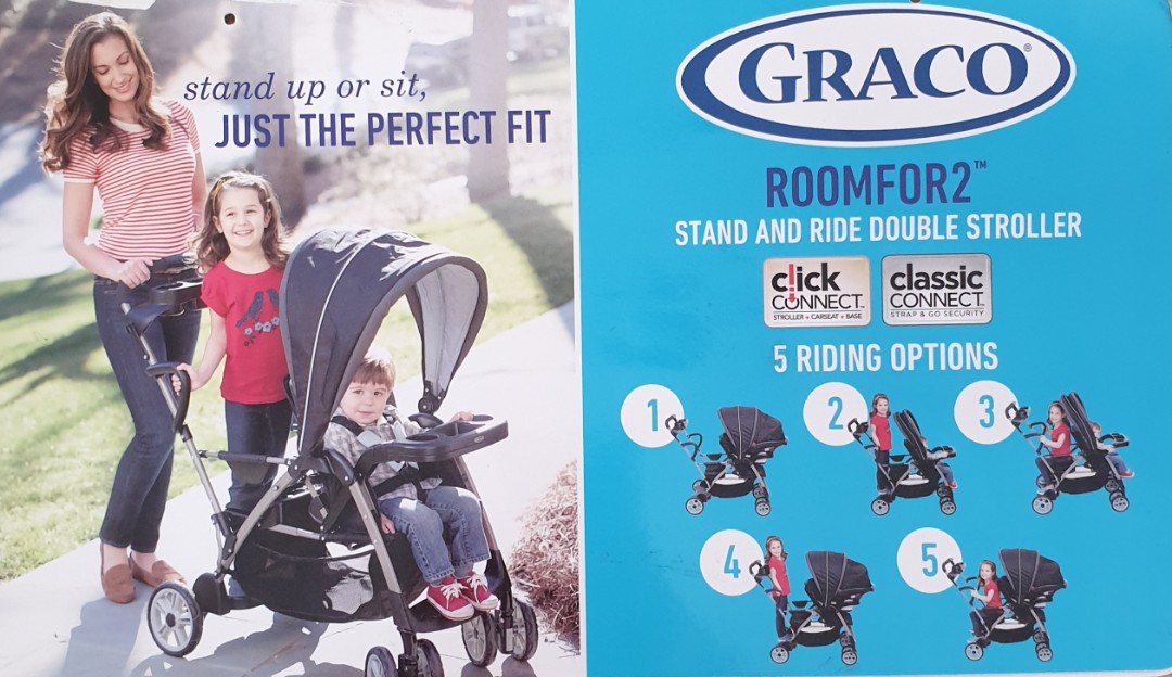 Room for clearance two stroller