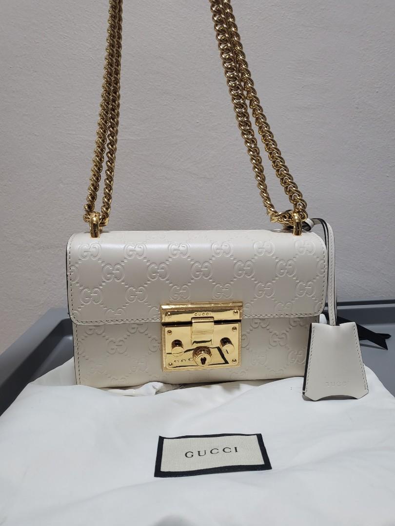 Ivory discount gucci bag