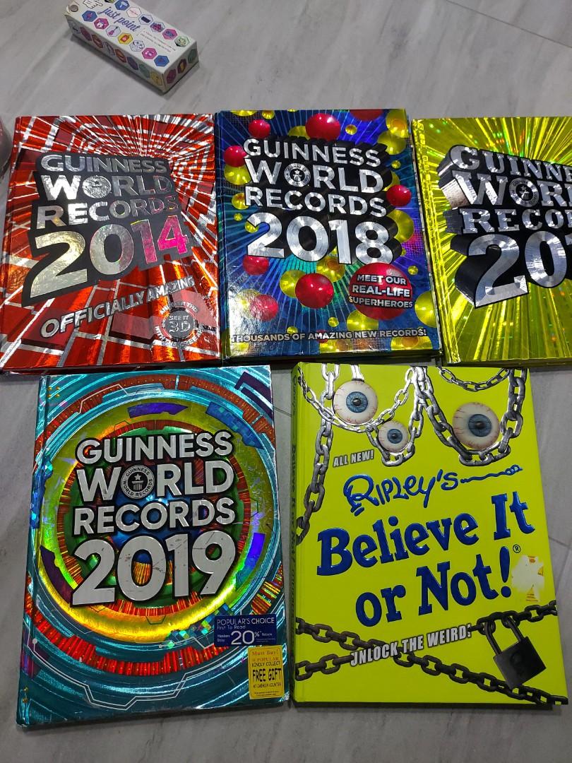 Guinness world records Ripley's believe it or not, Hobbies & Toys