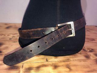 HARLEY DAVIDSON  brown leather belt for men