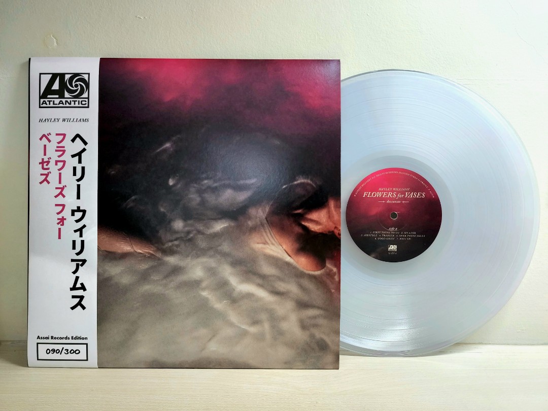 Hayley Williams Flowers for Vases / Descansos Clear Vinyl LP Record