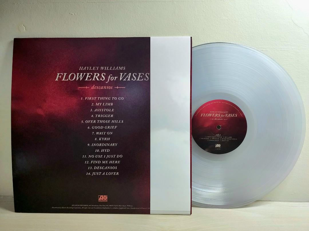 Hayley Williams Flowers for Vases / Descansos Clear Vinyl LP Record