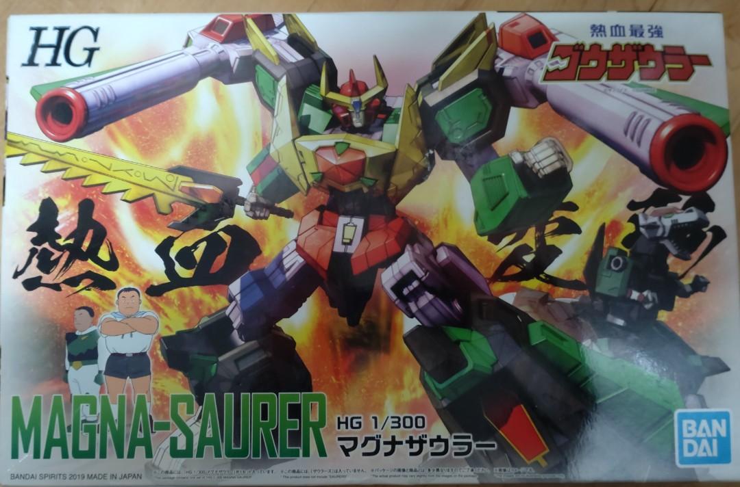 Hg 1 300 熱血最強模型超強修羅magna Saurer 藍光人系列 興趣及遊戲 玩具 遊戲類 Carousell
