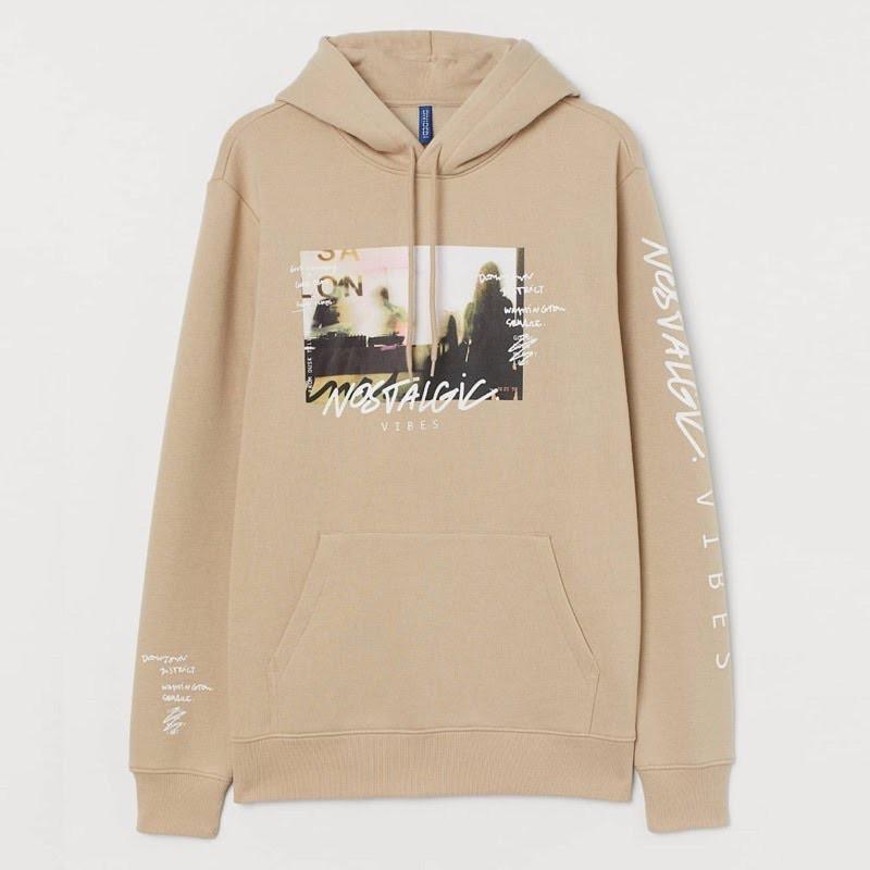 H&m nostalgic outlet vibes hoodie