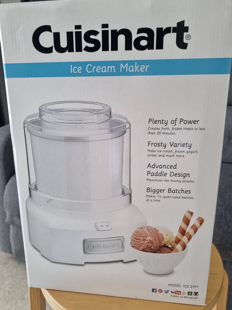 sunbeam 1 quart ice cream maker