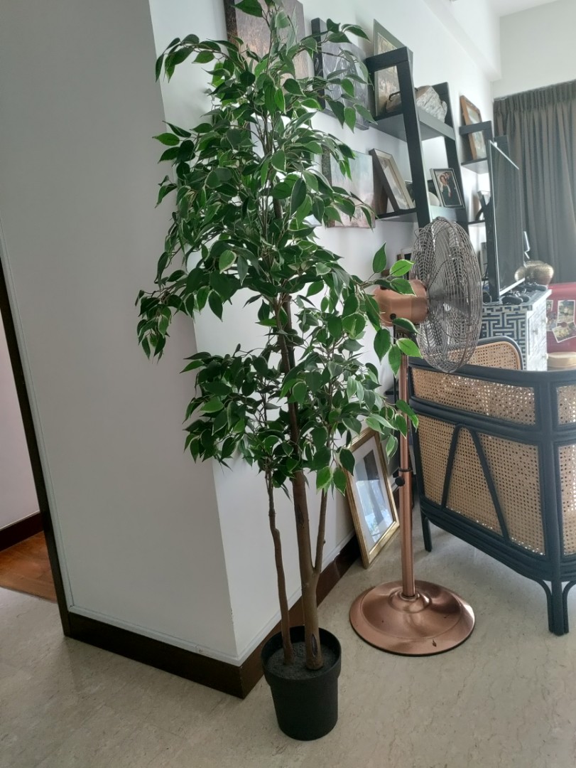 IKEA artificial tree, Furniture & Home Living, Home Decor, Artificial