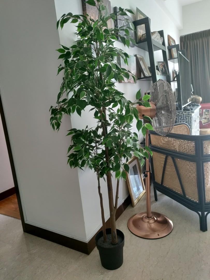 IKEA artificial tree, Furniture & Home Living, Home Decor, Artificial