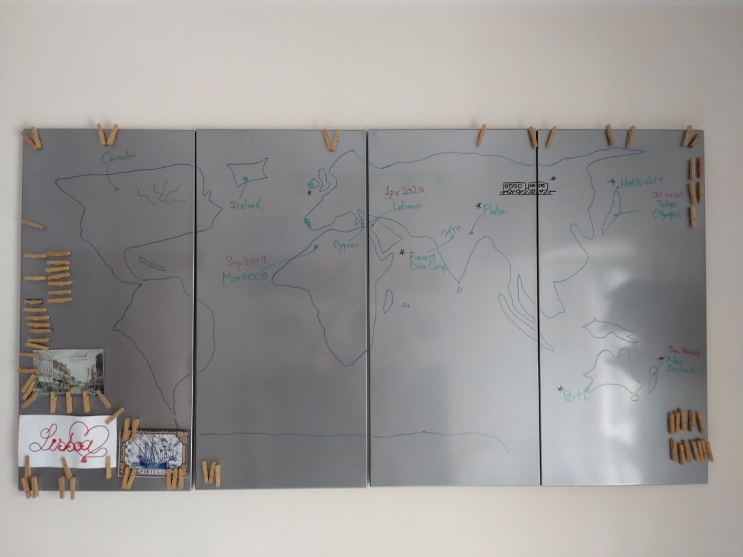 IKEA SPONTAN board 宜家 磁性 告示版 (4塊), 傢俬＆家居, 家居裝飾, 家居裝飾 其他