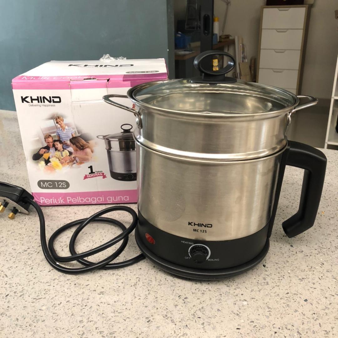 Khind MC12S Multi Cooker Steamer