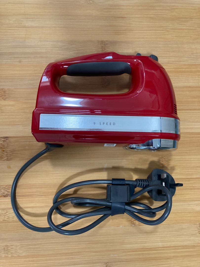 kitchenaid hand mixer empire red