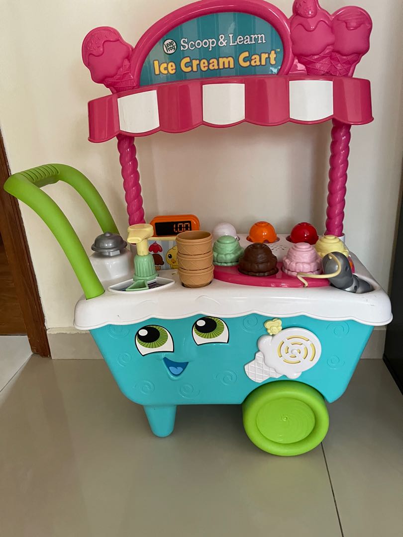 Leapfrog Scoop and Learn Ice cream Cart, Hobbies & Toys, Toys & Games