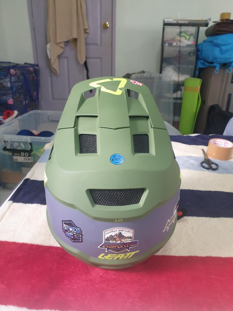 LEATT Helmet MTB 1.0, Sports Equipment, Bicycles & Parts, Parts