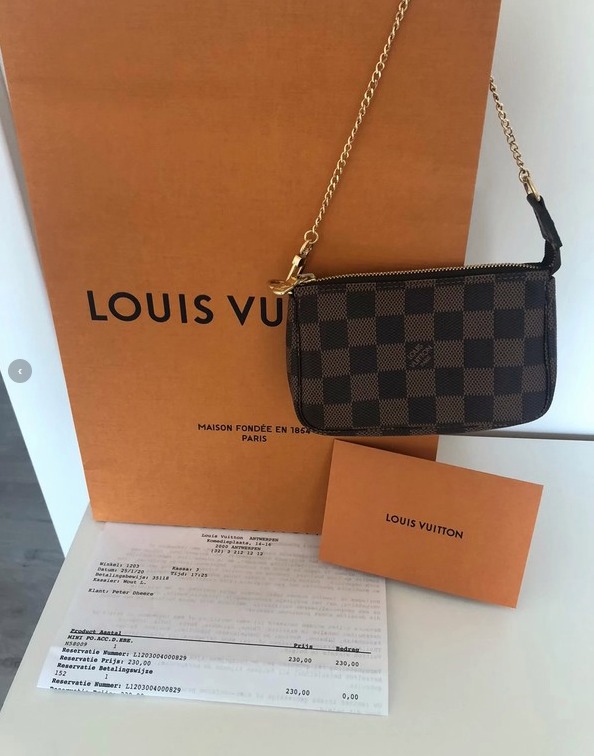 LV Louis Vuitton Lock & Key 230 Authentic Louis - Depop