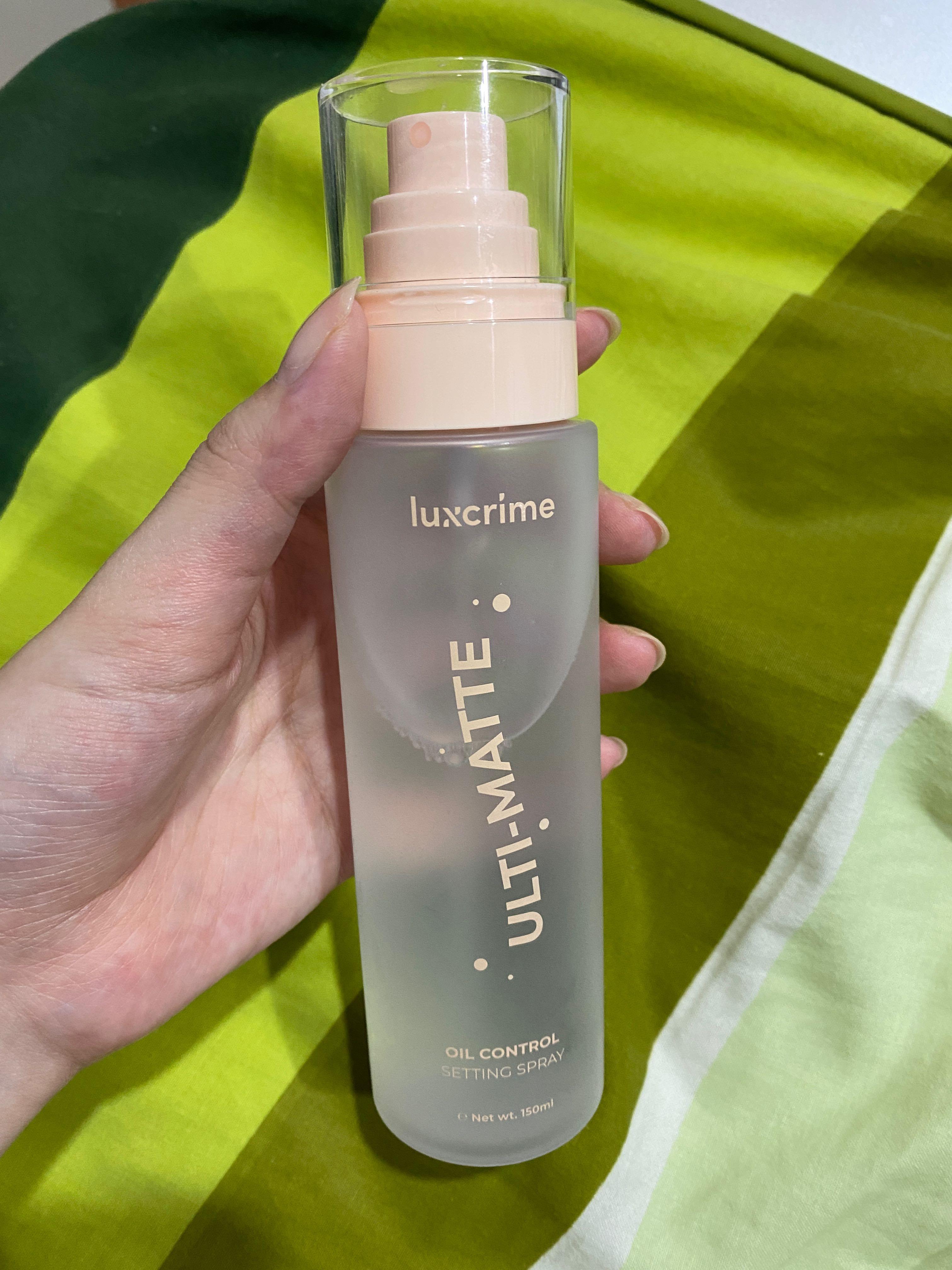 Luxcrime Ulti-Matte Oil Control Setting Spray – Luxcrime Official