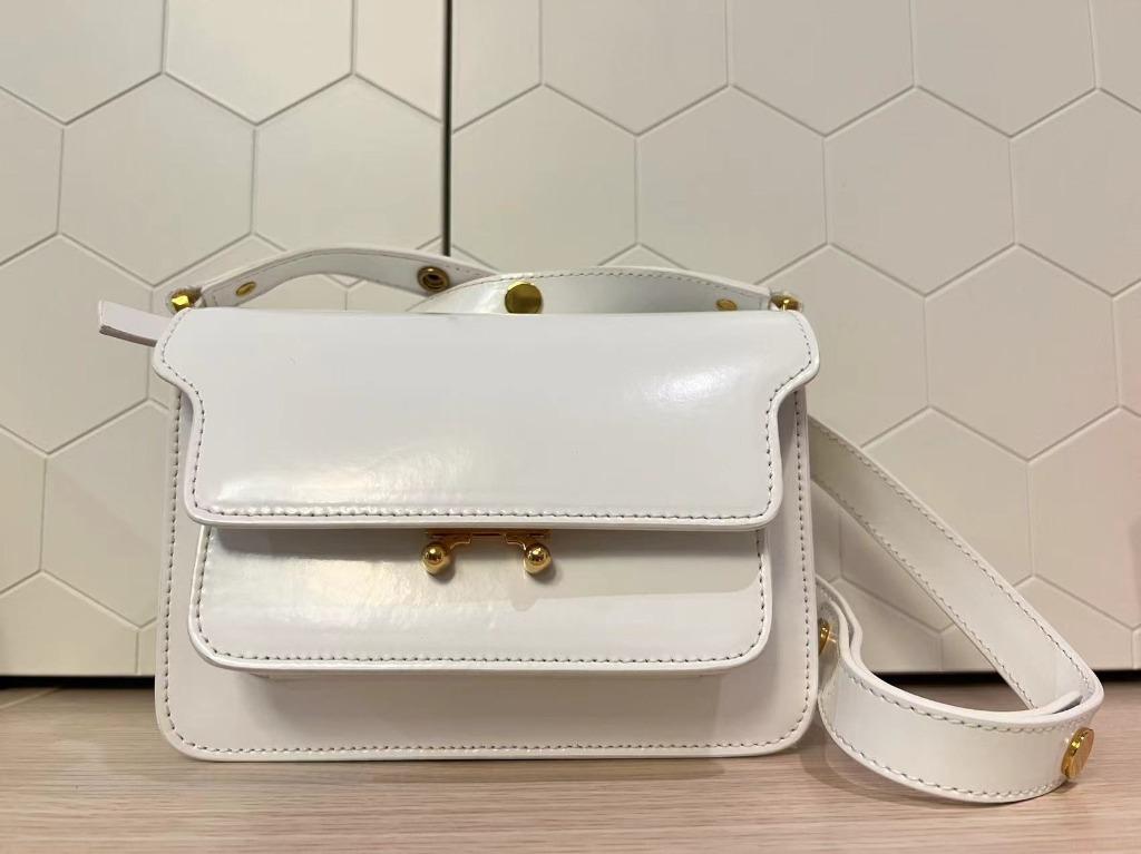 Marni trunk bag white 2025