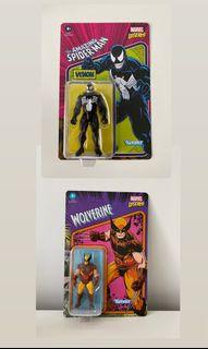 Marvel Retro Kenner 3.75 (Wolverine & Venom)