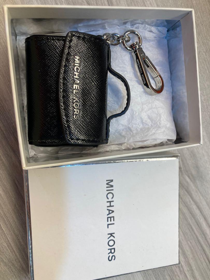 Michael Kors Logo Wallet And Keychain Gift Set in Blue for Men | Lyst