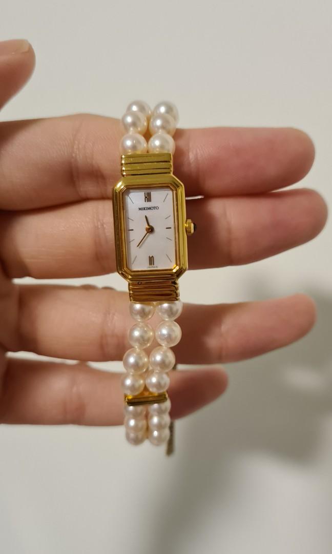 Mikimoto pearl watch discount