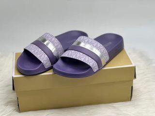 MK Brandy slide size 6,7,8 purple violet