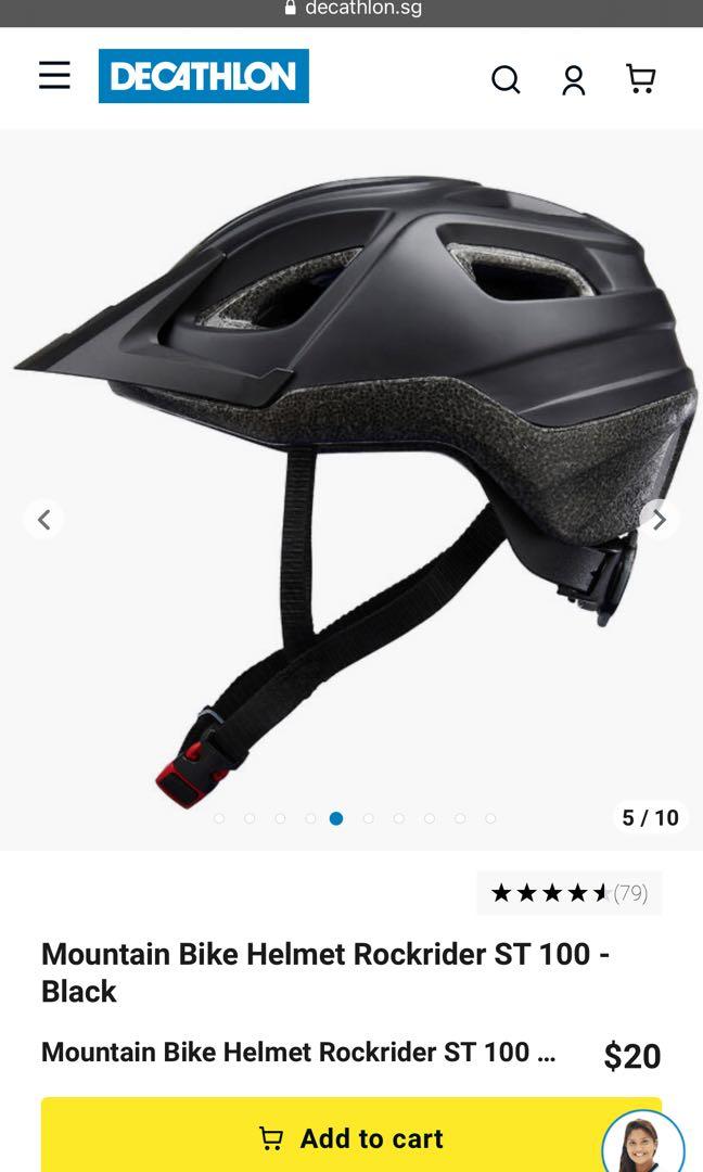 Rockrider bike helmet cheap
