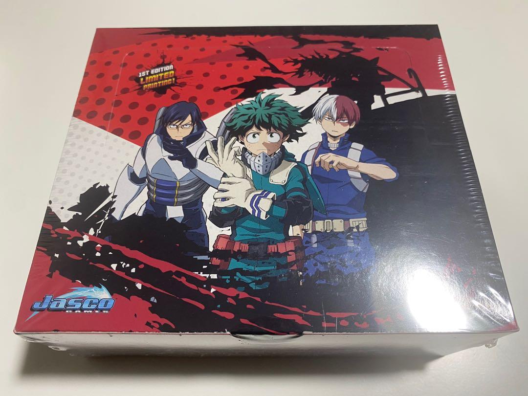 My Hero Academia 1st Edition Crimson Rampage Booster Box (Jasco Universus), Sealed, Hobbies & Toys, Toys & Games on Carousell My Hero Academia 1st Edition Crimson Rampage Booster Box (Jasco Universus), Sealed, Hobbies & Toys, Toys & Games on Carousell