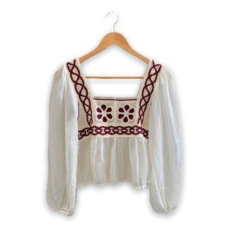 (NEW) puffy top rajut