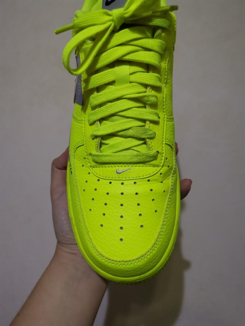 Nike af1 utility volt top