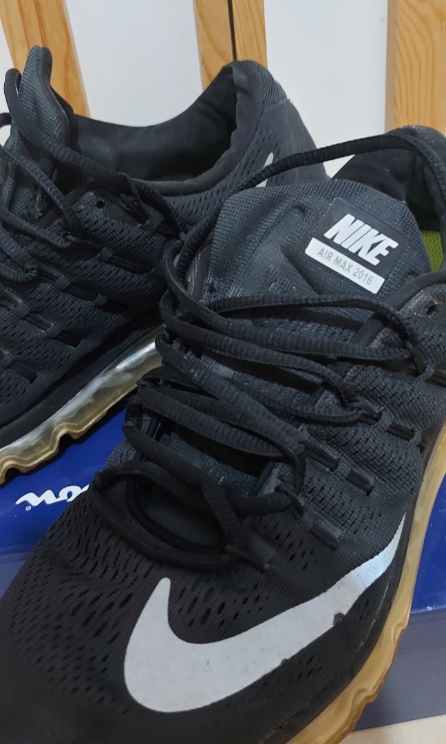 Sepatu nike air best sale max 2016 hitam putih