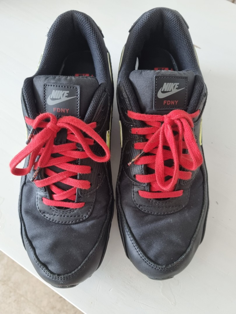 report Circumference Grit Nike Airmax NY City FDNY edition. Size 9 US, Men's Fashion, Footwear,  Sneakers on Carousell