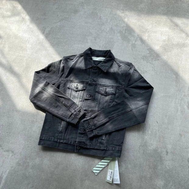 Off white hotsell denim caban