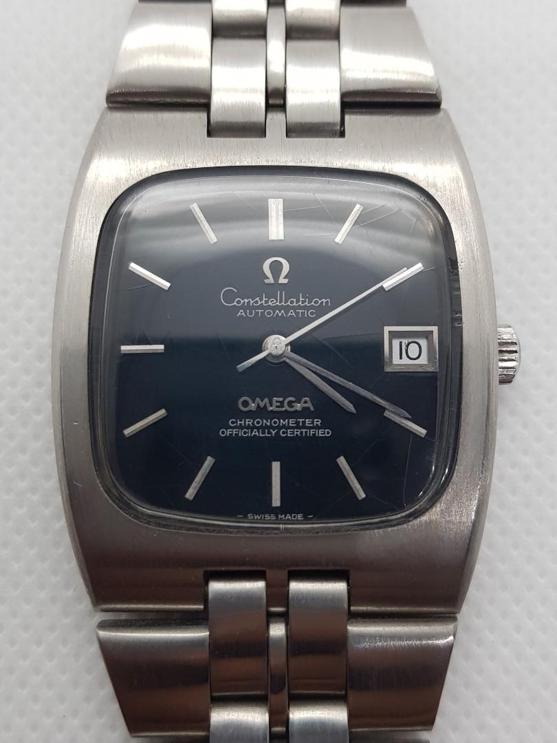 Omega constellation outlet square face