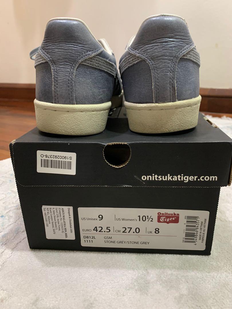 Onitsuka tiger gsm stone grey store
