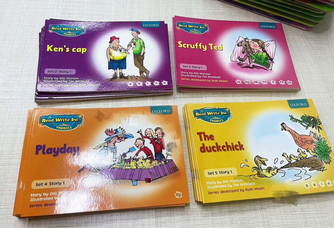 Oxford Read Write Inc. Phonics Set 25, 興趣及遊戲, 書本 & 文具, 小朋友書 Carousell
