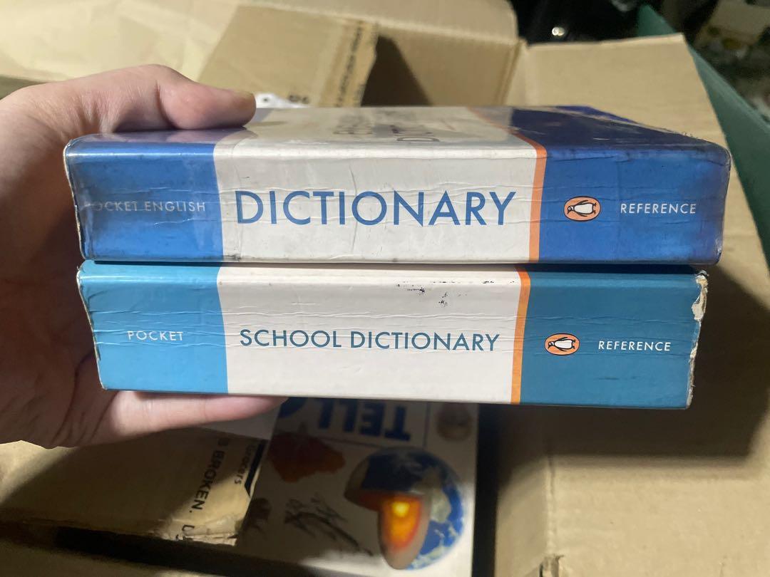 Penguin Pocket Dictionary Bundle Take Both (Category: Storybooks) located in Paranaque City. Submitted by _kuching_decluttering (Listing ID 1160794967, Image 2). Description: 350 for Both Penguin Original Pocket Dictionaries Well-Used, may have writings, usual wear and tear Manage expectations ☺️ Still Nego.