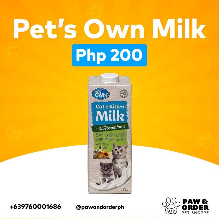 PET'S OWN MILK For Dog and Cat, Pet Supplies, Pet Food on Carousell