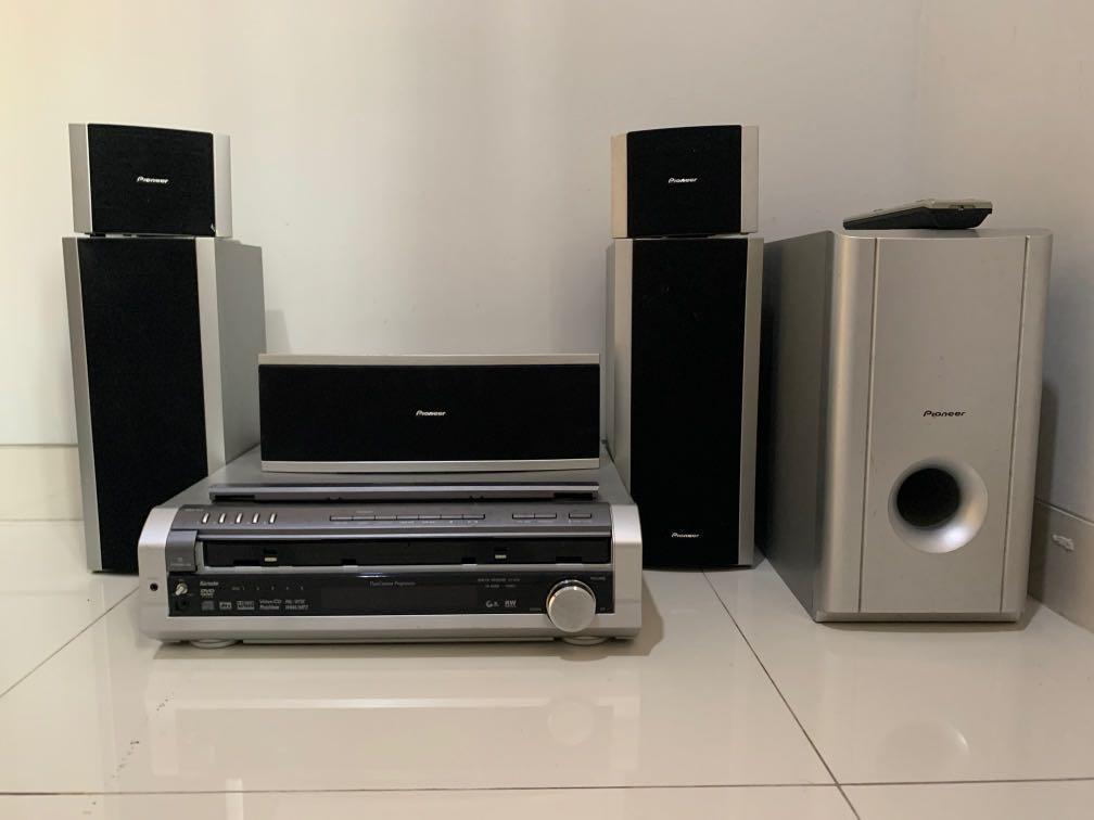 Pioneer Home Theater System 5.1 + Subwoofer XVDV8, Elektronik, Audio